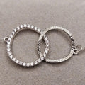 925 Sterling Silver, Dainty Interlocking Circles Design Bracelet for Women0