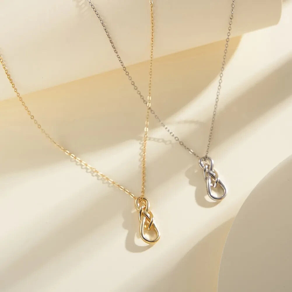 925 Sterling Silver Infinity Symbol Celtic Knot Pendant Necklace for Women1