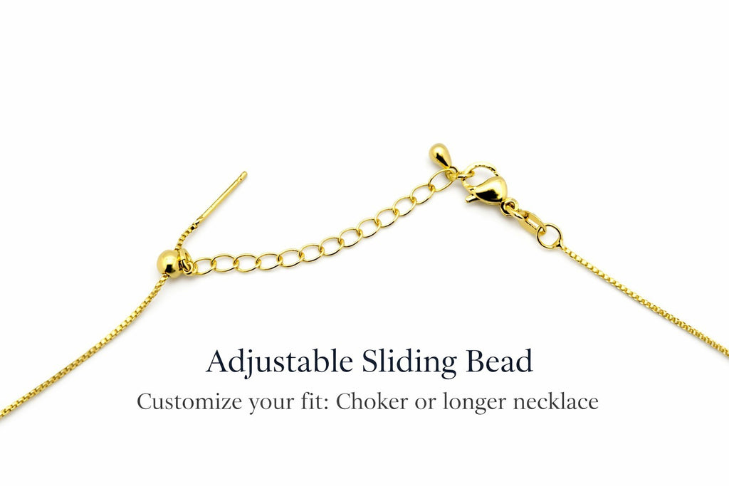 18K Gold Plated Starfish Jewelry Set Faux Pearl Necklace & Earrings Adjustable3